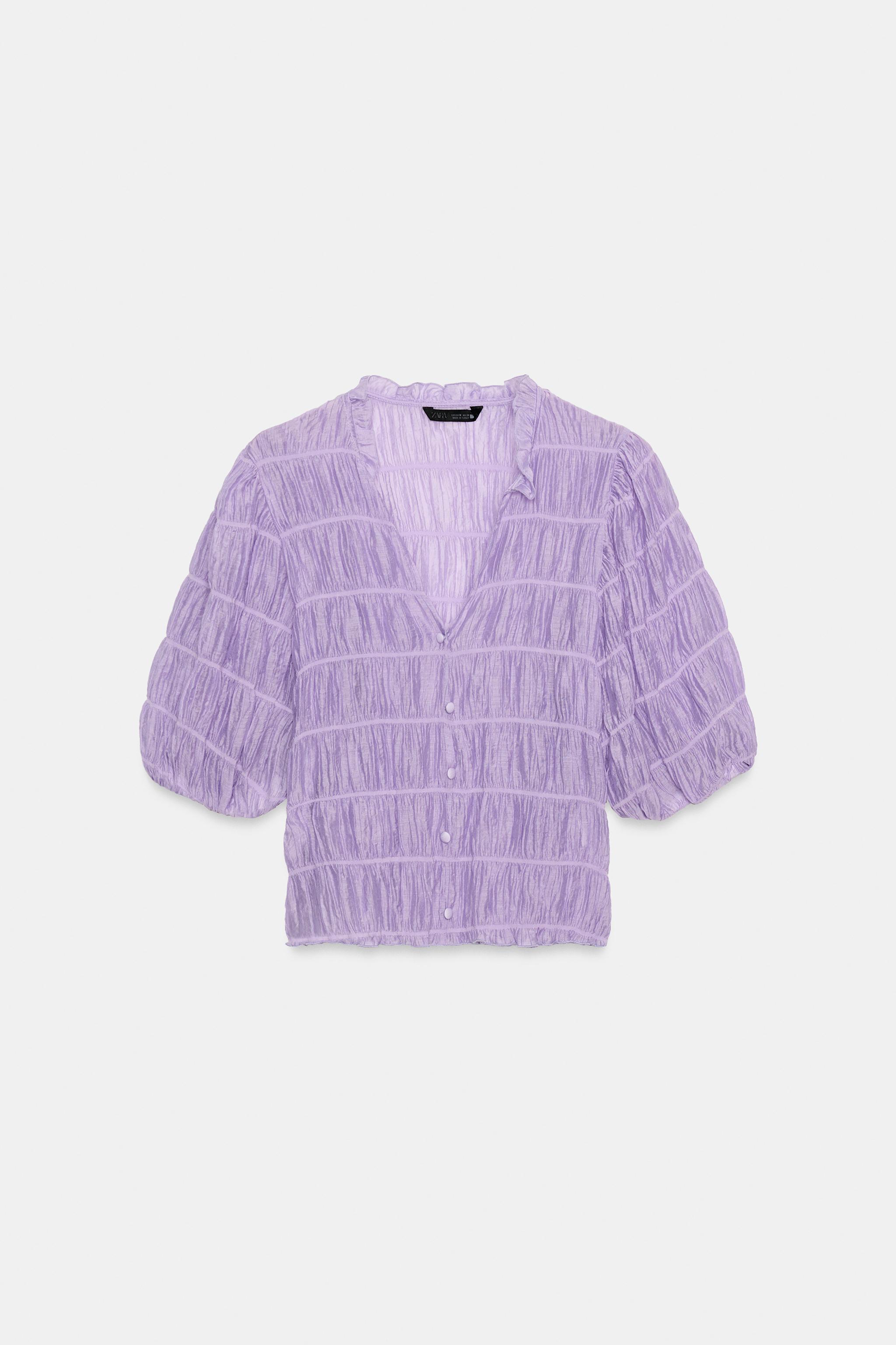 SMOCKED BLOUSE